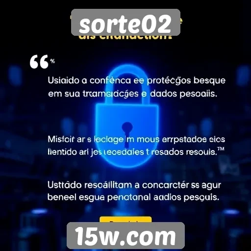 usuários destacam a segurança do site sorte02
